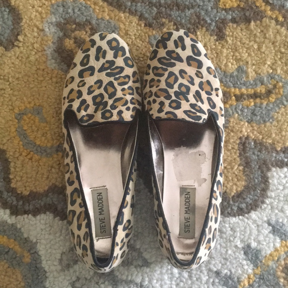Steve Madden Cheetah Loafers